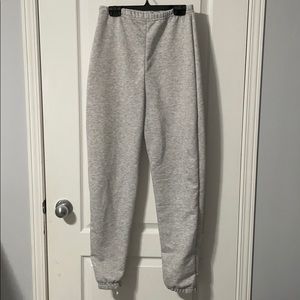 Pretty little thing grey sweatpants size small